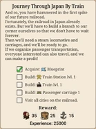 Journey Through Japan By Train (in Quests).