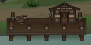 Pier at lvl. 1.
