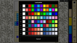 Default palette