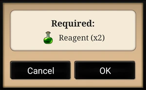 2x Reagent are required for quest completion (which can be found in 3A-5C).