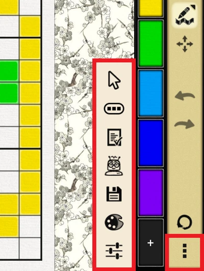 Nonogram Test 3 dots options