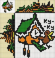 Colored Nonograms, Colored Nonograms by belko61 Part 2, Cuckoo-clock (40x45)