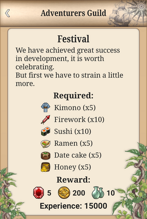 Festival quest