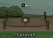 Caravan at 0% of resources supplied.