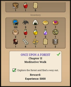 Once Upon a Forest C2 (quest completed).png (161 KB) Once Upon a Forest, Chapter II (quest completed).