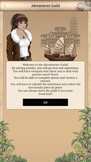 Information about the Adventurers Guild.