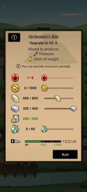 The Ruby slider is pale brown. The Coin slider is a darker shade of brown. The Stone slider is dark brown. The Chemicals slider is not visible.