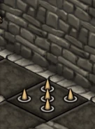 Traps in dungeon.