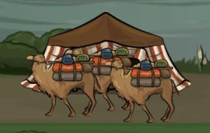 Caravan at lvl. 3.