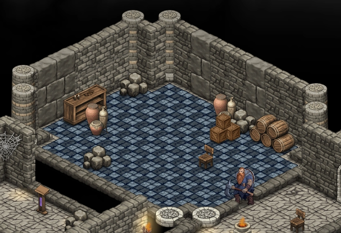 Special room - blue room