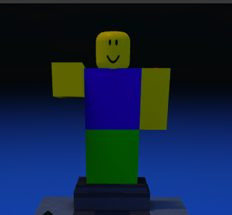 Noob Head Statue (Basic) : r/JailbreakCreations