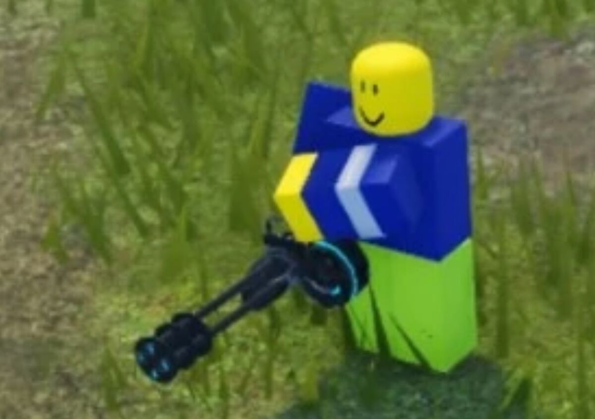 Laser Minigunner Noob Army Tycoon Wiki Fandom