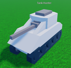 my new main avatar, the tank destroyer guy from noobs in combat