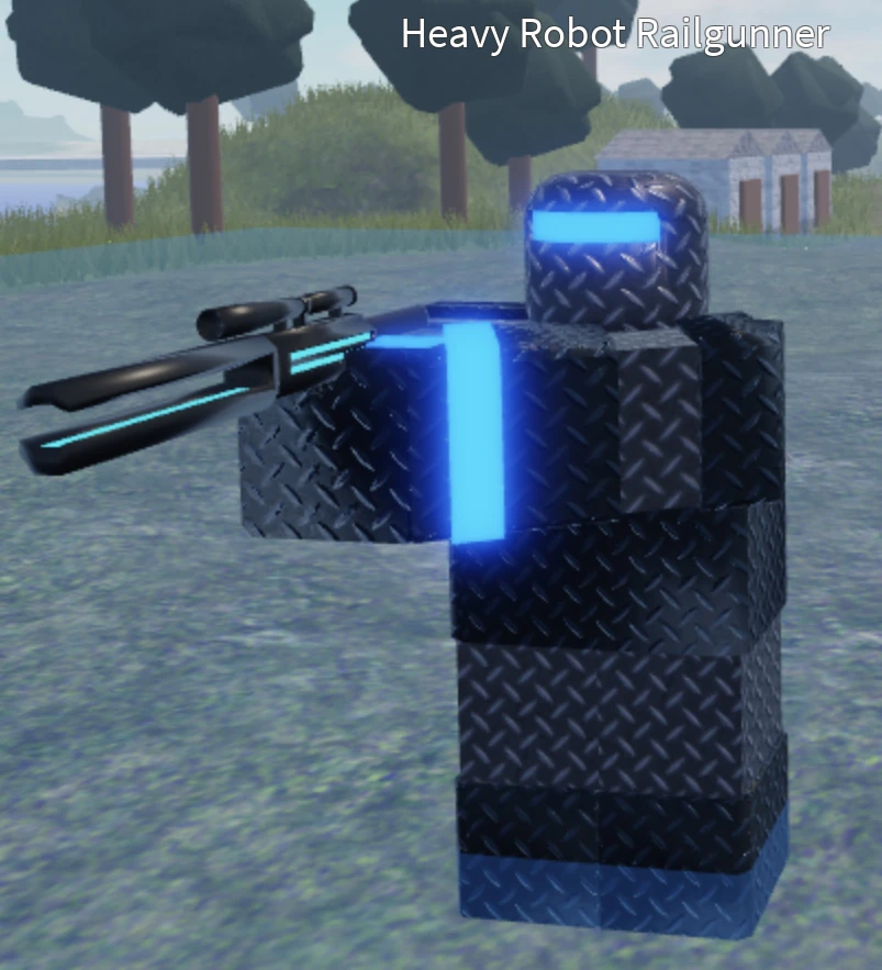 Heavy Robot Railgunner Noob Army Tycoon Wiki Fandom