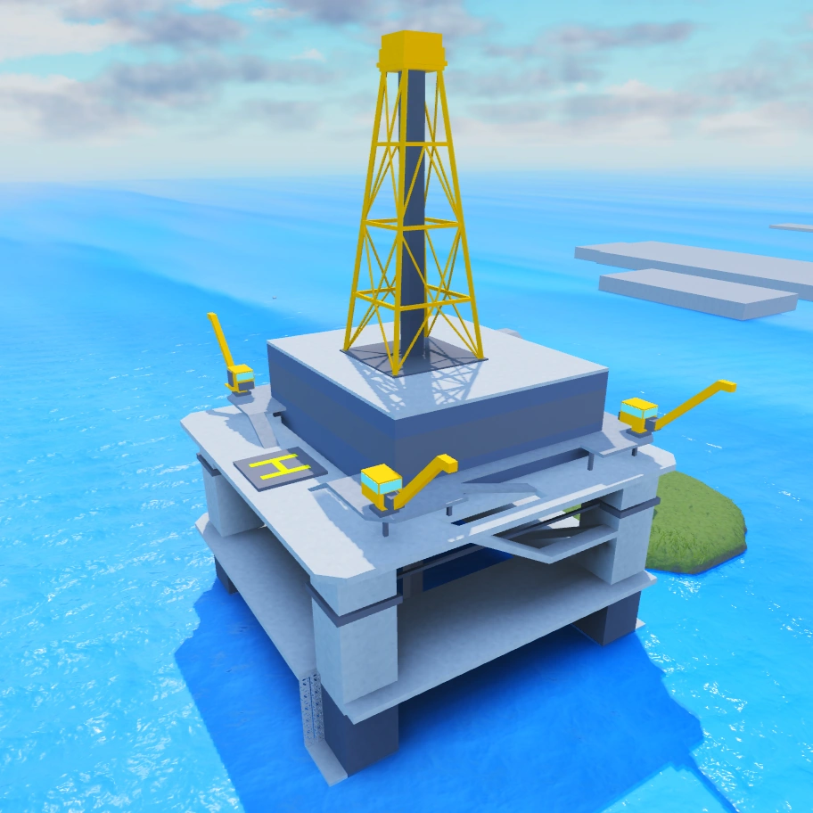 Oil Rig (Map) | Noob Army Tycoon Wiki | Fandom