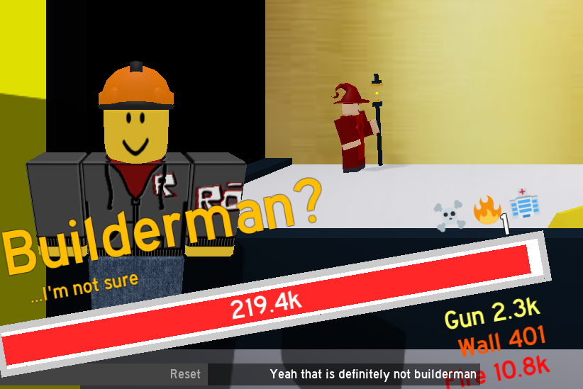 Builderman Defeated! - Roblox