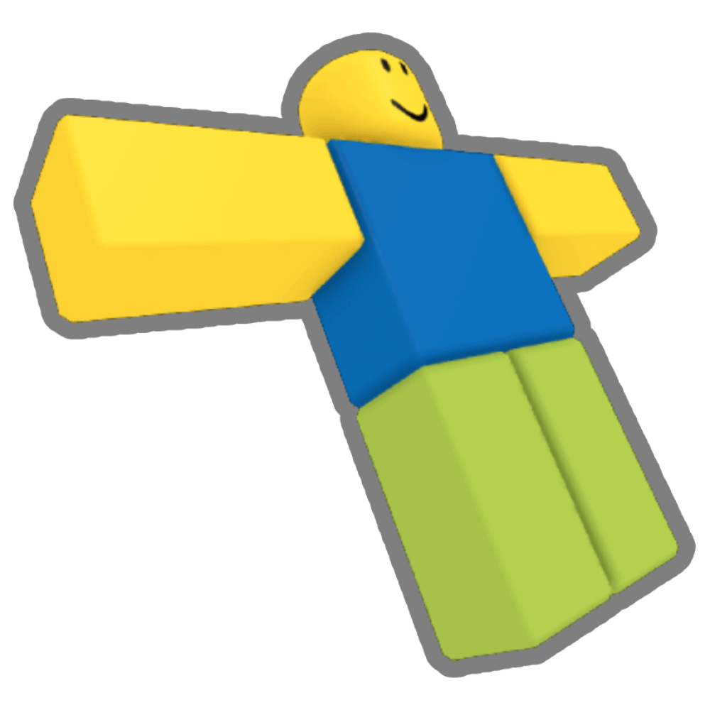 Pixilart - Roblox Noob T-Pose by jjones1