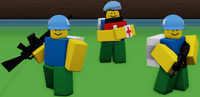 Noobs in Combat Units: Grunts #noobsincombat #roblox