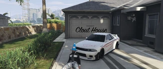 Omar at the Clout House