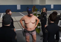 Cornwood trying to convince people he saw Kael Soze in his underwear