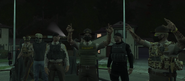 BCSO taking picture of their succesful Warrant Apprehension on Xavier Valentine March 18th, 2025