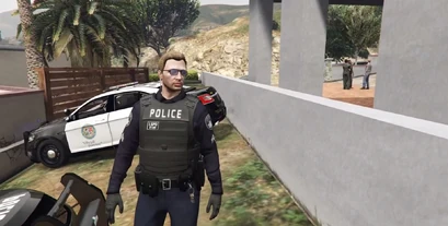 Blue Long Sleeves + Vest Uniform