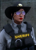 Nova in the old BCSO uniform