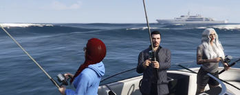 Fishing with Max and Karina