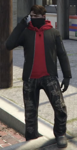 Red Crime Outfit