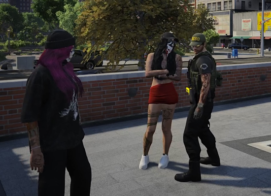 Cassie introduces Suki to her husband, Vincent Ventura at MRPD.