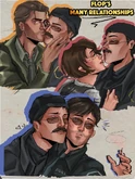 Flop's Many Relationships Art by @Donotannoymeh1