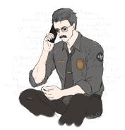 Phone Guy Flop by AntlionQueen