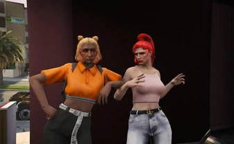 Dante and TO in drag