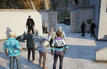 Veronica and Tanner "rob" a house and hold four people up on July 20th