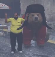 Boris and Abdul pose for a picture