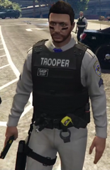 SASP Long Sleeve + Vest Outfit