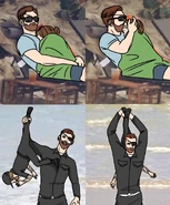 Dad Bundy Art by GrimWren