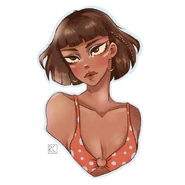 Zoey Portrait By Renna