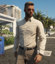 Slick Back Hair