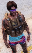 Ventura's outfit for BCSO "Spring Break" themed Friday meeting March 28th, 2025