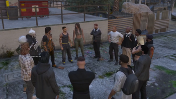 Speedy at a South Cypress crew meeting February 6, 2025