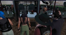 Watching a zombie throw a police car during a Raiders MC laundromat heist October 23, 2025