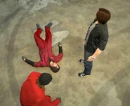 Kaiba wins the fight vs. Kelly.