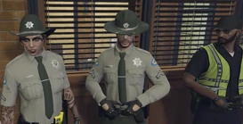 Louise, Bundy, and Henri at the PD Meeting March 13th, 2023