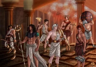 Hades HC Happy Halloween! (KJ as Apollo) Artist: VILZ