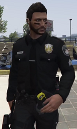 Black Long Sleeve Sergeant Outfit