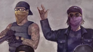 Gangster duo Benji Ramos - Dundee