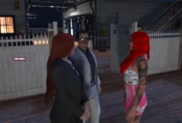 Kirk spying on a meeting between Mayor Yung Dab, his wife Siobhan, and Lane February 9, 2024