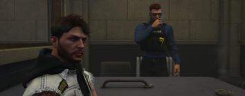 Interrogating TJ Walker for the first time February 8th, 2022