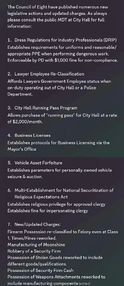 City Council announcements February 18, 2024